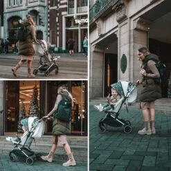 Deryan Luxe Rolo Luxe Lichtgewicht Buggy - Zoo Creme 36 Deryan Luxe Rolo Luxe Lichtgewicht Buggy - Zoo Creme -Baby Kinderwagen Serie Winkel 1200x1200 850
