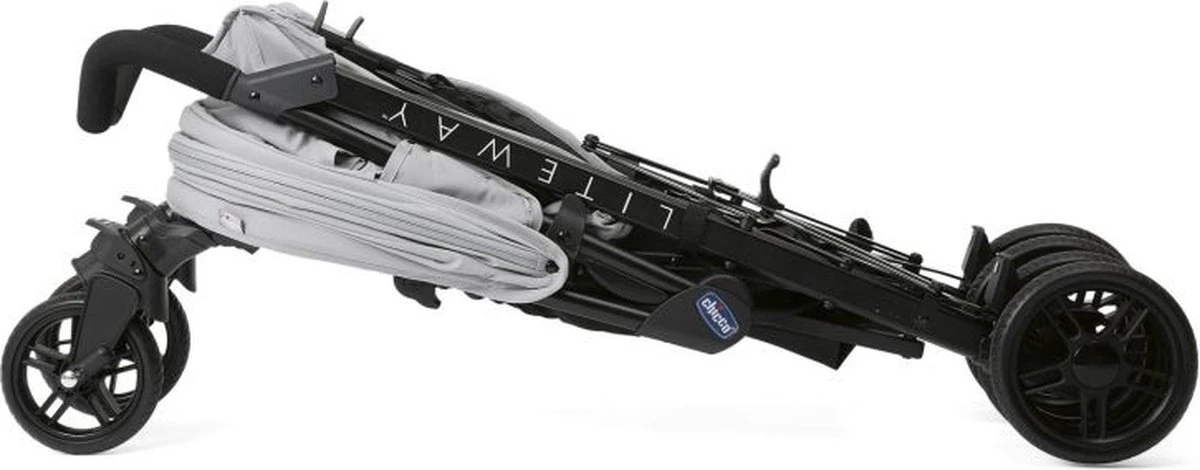 Chicco Liteway 4 Grey 5 Standen Buggy 4 Chicco Liteway 4 Grey 5 Standen Buggy - Afbeelding 4