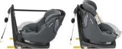 Maxi-Cosi AxissFix I-Size Autostoeltje - 360° Draaibaar - Authentic Graphite -Baby Kinderwagen Serie Winkel 1200x491