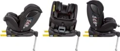 Bebeconfort Evolvefix Autostoeltje - 360° Draaibaar - Night Grey -Baby Kinderwagen Serie Winkel 1200x513