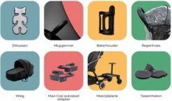 Hamilton By Yoop Buggy Regenhoes - Waterdicht Winddicht En Stofdicht Regenscherm Met Klittenbandsluiting - Transparant Weerschild Kinderwagen -Baby Kinderwagen Serie Winkel 1200x705 1