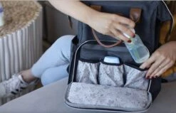 Periwinkle - Luiertassen - Waterproof Baby Verzorgingstas - Baby Rugzak - Luiertas - Verzorgingstas - Linnen - Bordeaux -Baby Kinderwagen Serie Winkel 1200x772 7