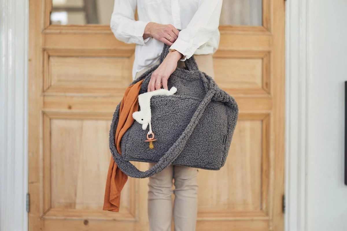 Jollein Luiertas Teddy - Storm Grey 7 Jollein Luiertas Teddy - Storm Grey - Afbeelding 7