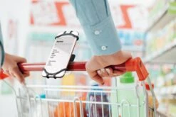 Dooky Telefoonhouder Smartphone Telefoon Houder 360* Rotatie Universeel Kinderwagen Fiets Zwart -Baby Kinderwagen Serie Winkel 1200x800 90