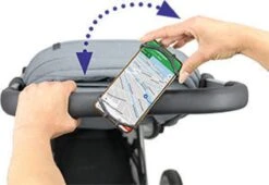 Dooky Telefoonhouder Smartphone Telefoon Houder 360* Rotatie Universeel Kinderwagen Fiets Zwart -Baby Kinderwagen Serie Winkel 1200x828 2