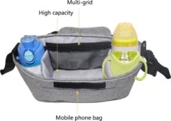 3 In 1 Kinderwagen Tas Universele Wandelwagen | Luiertas Draagtas Reistas Met Fles En Bekerhouder | - Zwart 19 3 In 1 Kinderwagen Tas Universele Wandelwagen | Luiertas Draagtas Reistas Met Fles En Bekerhouder | - Zwart -Baby Kinderwagen Serie Winkel 1200x850