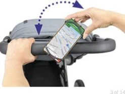 Dooky Telefoonhouder Smartphone Telefoon Houder 360* Rotatie Universeel Kinderwagen Fiets Zwart -Baby Kinderwagen Serie Winkel 1200x906 1