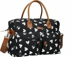 Kidzroom Black And White Luiertas - Zwart - Ophanglussen Kinderwagen - Verschoonmatje - Verstelbare Schouderband 32 Kidzroom Black And White Luiertas - Zwart - Ophanglussen Kinderwagen - Verschoonmatje - Verstelbare Schouderband -Baby Kinderwagen Serie Winkel 1200x939