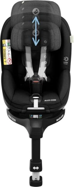 Maxi-Cosi Mica Pro Eco I-Size Autostoeltje - 360° Draaibaar - Gerecyclede Stoffen - Authentic Black - Vanaf De Geboorte Tot Ca. 4 Jaar -Baby Kinderwagen Serie Winkel 475x1200
