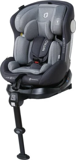 Autostoel Titanium Baby Nitro I-Size 360° 0-1-2-3 Isofix Rotation Grey -Baby Kinderwagen Serie Winkel 570x1200