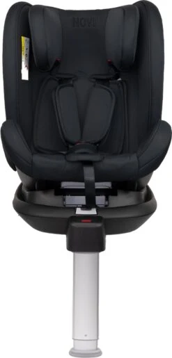 Autostoel Novi Baby® David Premium 0-1-2-3 Isofix 360° Rotation All Black -Baby Kinderwagen Serie Winkel 575x1200