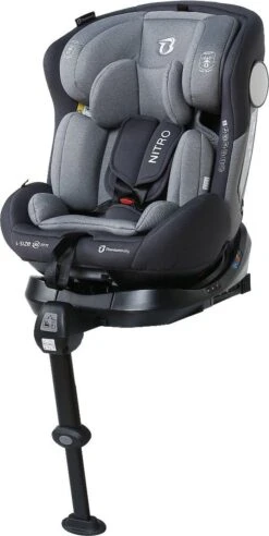 Autostoel Titanium Baby Nitro I-Size 360° 0-1-2-3 Isofix Rotation Grey -Baby Kinderwagen Serie Winkel 602x1200
