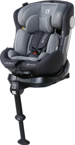 Autostoel Titanium Baby Nitro I-Size 360° 0-1-2-3 Isofix Rotation Grey -Baby Kinderwagen Serie Winkel 620x1200