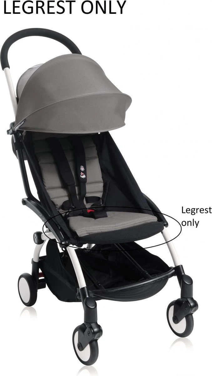 BABYZEN™ YOYO Voetensteun - Kleur: Black 2 BABYZEN™ YOYO Voetensteun - Kleur: Black - Afbeelding 2