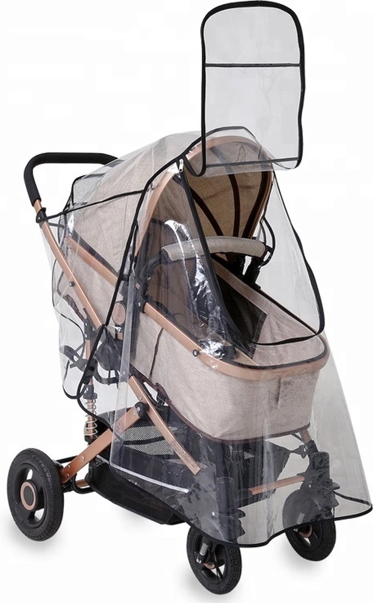Achilles Universele Regenhoes Kinderwagen (2023 Model)– Buggy Hoes Universeel – Tegen Regen & Miezer 3 Achilles Universele Regenhoes Kinderwagen (2023 Model)– Buggy Hoes Universeel – Tegen Regen & Miezer - Afbeelding 3
