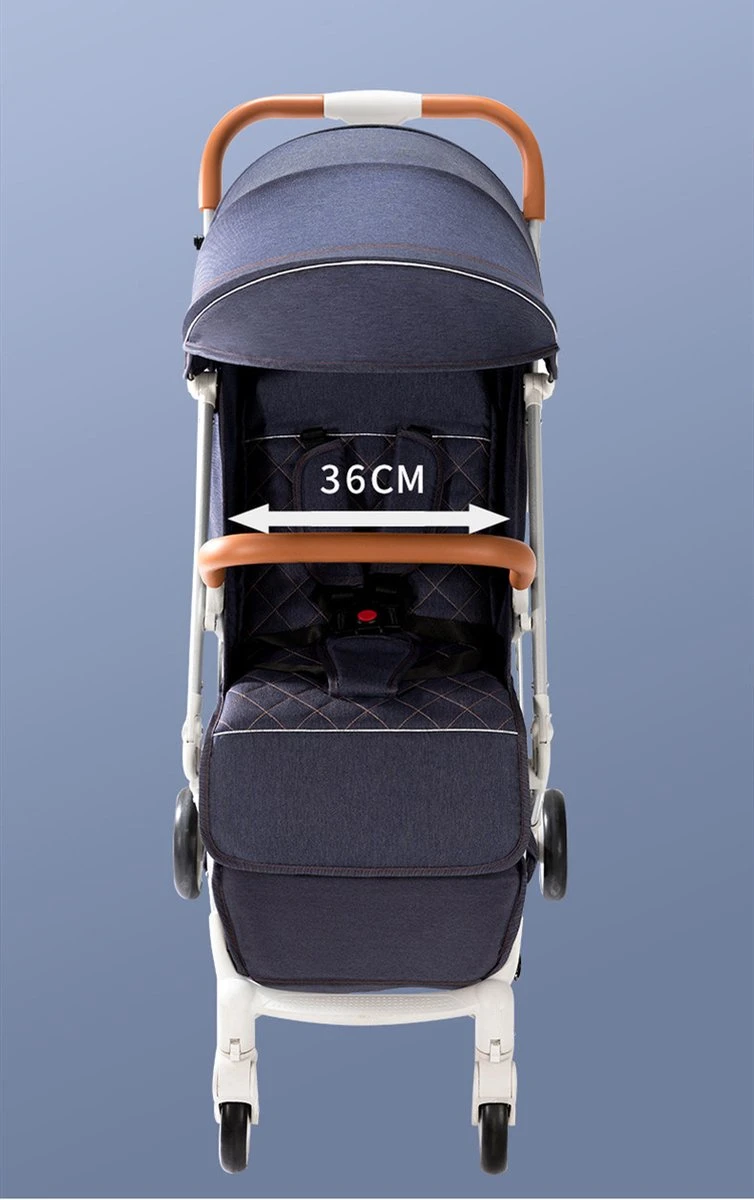 WOOSH New Buggy - Zwart - One Hand Folding - 3 Slaapstanden - Wandelwagen Tot 25 Kg - Regenhoes - Bekerhouder - Muggennet 3 WOOSH New Buggy - Zwart - One Hand Folding - 3 Slaapstanden - Wandelwagen Tot 25 Kg - Regenhoes - Bekerhouder - Muggennet - Afbeelding 3