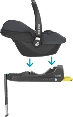 Maxi-Cosi Cabriofix I-Size Autostoeltje - Essential Graphite -Baby Kinderwagen Serie Winkel 755x1200