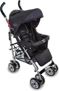 Baninni Buggy Luca Zwart -Baby Kinderwagen Serie Winkel 781x1200 4