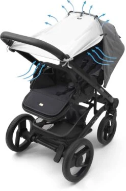 Dooky Universal Cover Zonnescherm Kinderwagen - Crème -Baby Kinderwagen Serie Winkel 790x1200 6