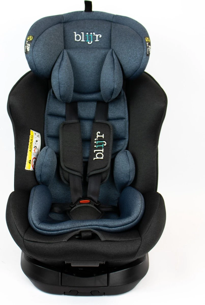 Blij'r Maja - Autostoel Met IsoFix - Groep 0-1-2-3 Autostoel Voor Kinderen Van 0 Tot 12 Jaar - Donker Blauw 2 Blij'r Maja - Autostoel Met IsoFix - Groep 0-1-2-3 Autostoel Voor Kinderen Van 0 Tot 12 Jaar - Donker Blauw - Afbeelding 2