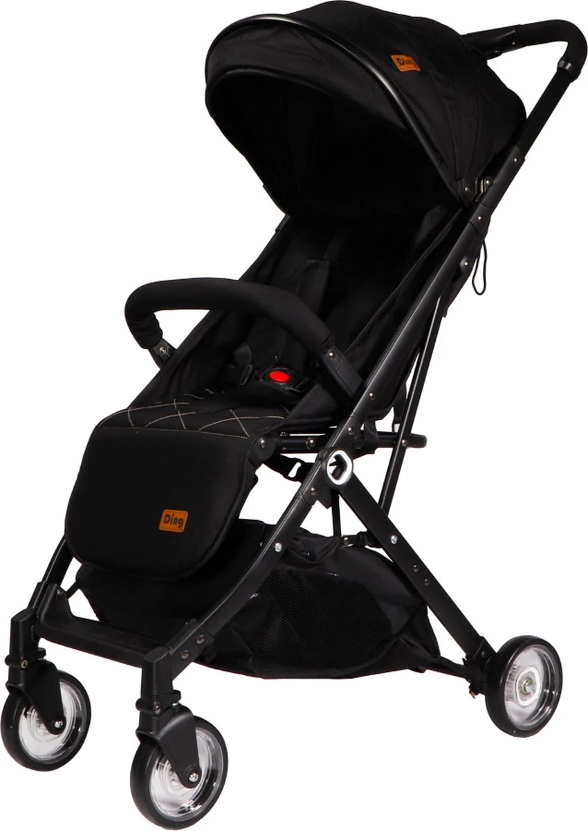 Ding Vivo Wandelwagen - Zwart - Inklapbare Buggy - Inclusief Boodschappenmandje En Zonnekap 1 Ding Vivo Wandelwagen - Zwart - Inklapbare Buggy - Inclusief Boodschappenmandje En Zonnekap
