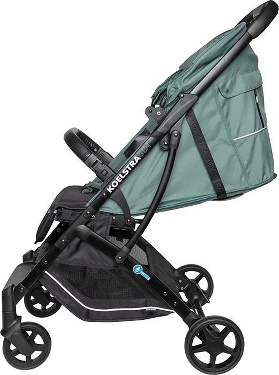 Koelstra Compact Buggy Gen - Dark Forest Green 2 Koelstra Compact Buggy Gen - Dark Forest Green - Afbeelding 2