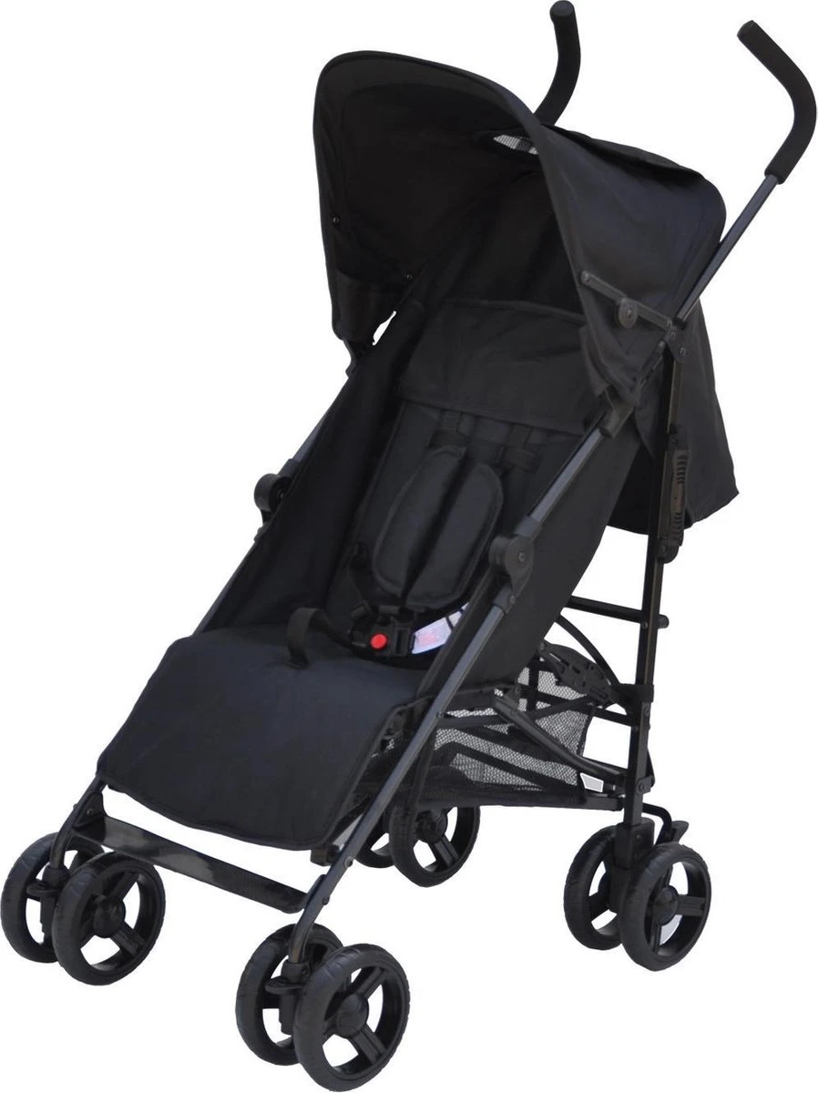Bebies First Buggy - Plooibuggy - Lichtgewicht - 5 Standen - Comfortabele Rugleuning & Tot 22 Kg - Zwart 1 Bebies First Buggy - Plooibuggy - Lichtgewicht - 5 Standen - Comfortabele Rugleuning & Tot 22 Kg - Zwart