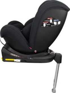 Autostoel Novi Baby® David Premium 0-1-2-3 Isofix 360° Rotation All Black -Baby Kinderwagen Serie Winkel 907x1200 1