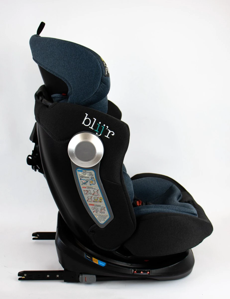 Blij'r Maja - Autostoel Met IsoFix - Groep 0-1-2-3 Autostoel Voor Kinderen Van 0 Tot 12 Jaar - Donker Blauw 12 Blij'r Maja - Autostoel Met IsoFix - Groep 0-1-2-3 Autostoel Voor Kinderen Van 0 Tot 12 Jaar - Donker Blauw - Afbeelding 12