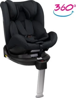 Autostoel Novi Baby® David Premium 0-1-2-3 Isofix 360° Rotation All Black -Baby Kinderwagen Serie Winkel 925x1200