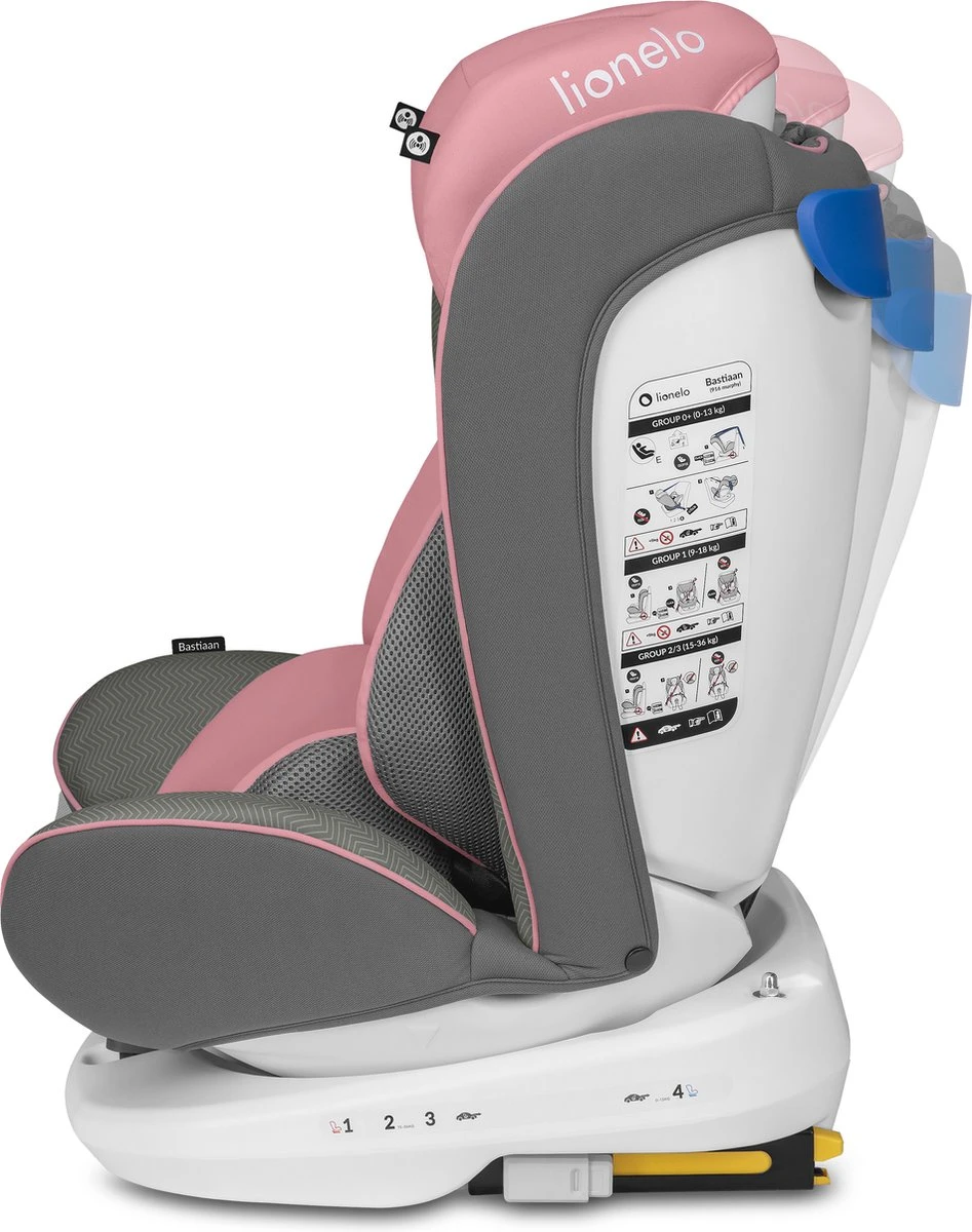 Lionelo Bastiaan - Autostoel - 360° Draaibaar - ISOFIX 3 Lionelo Bastiaan - Autostoel - 360° Draaibaar - ISOFIX - Afbeelding 3